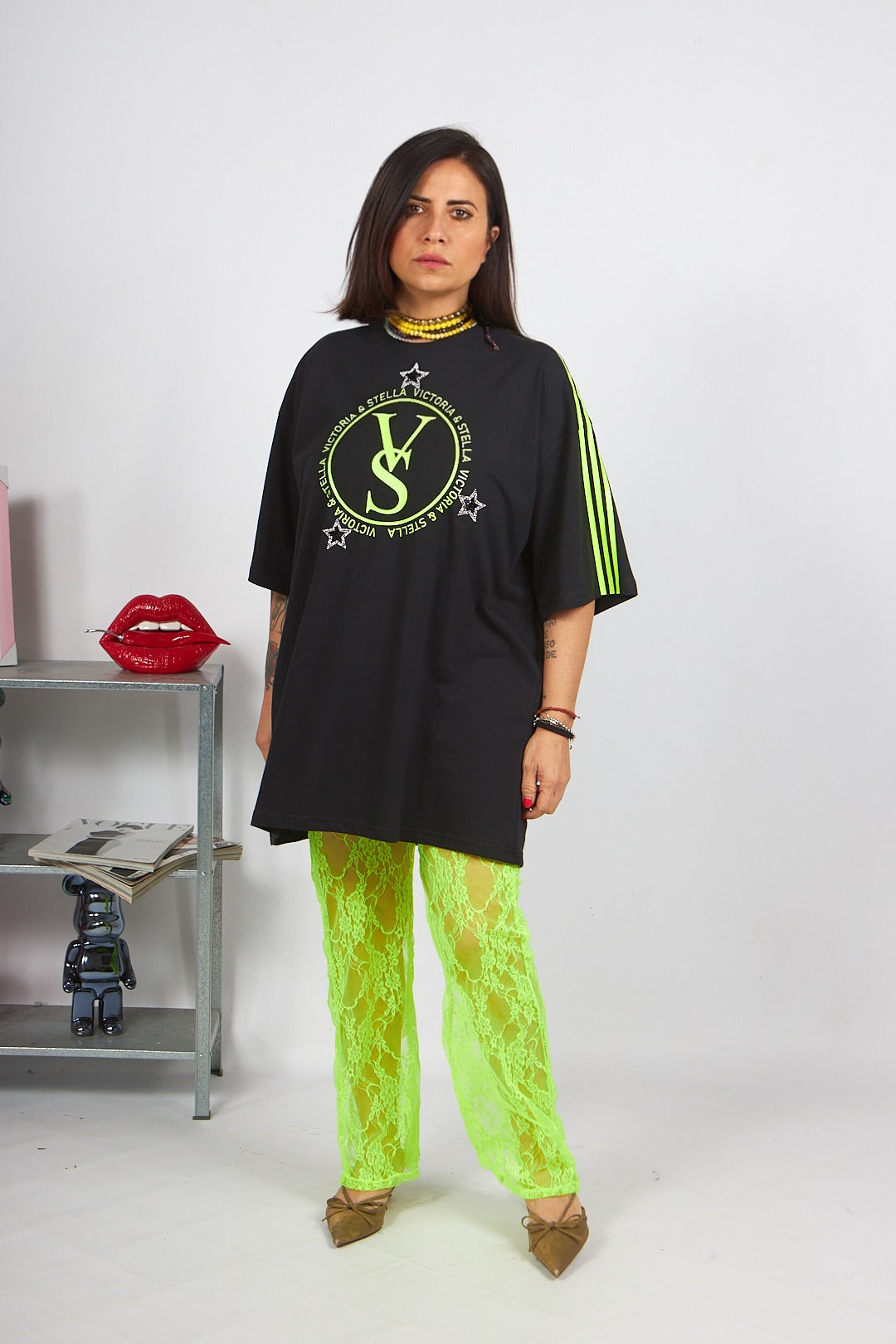 Pants in pizzo