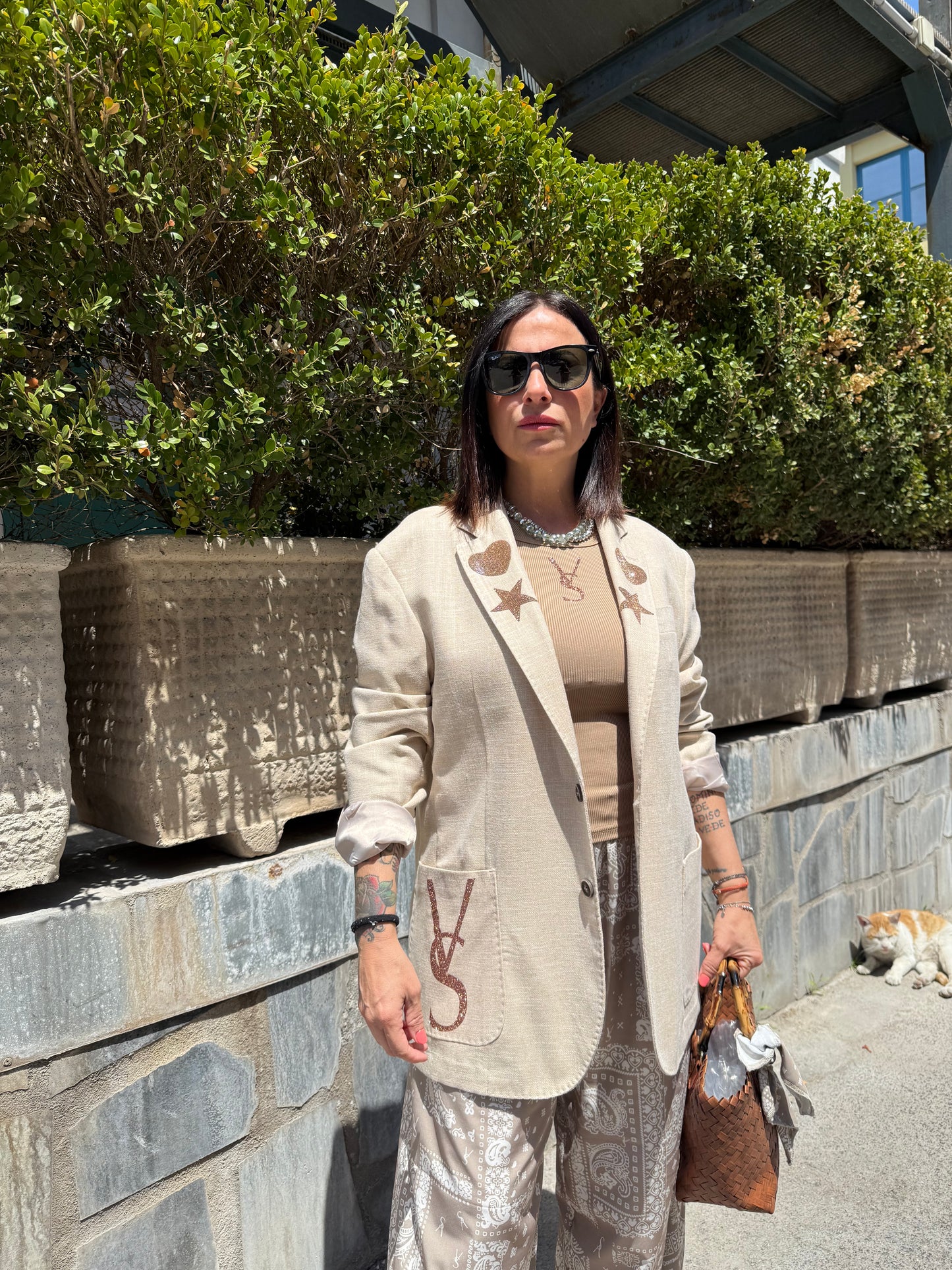 Giacca Beige