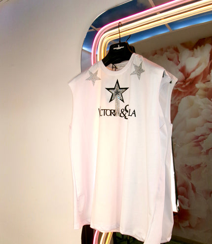 T-shirt Stellina giro manica