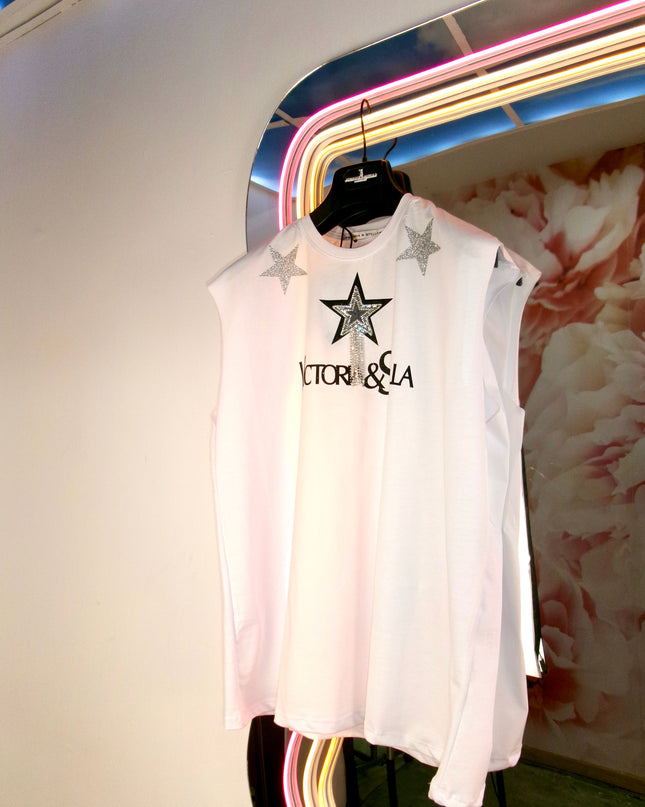 T-shirt Stellina giro manica