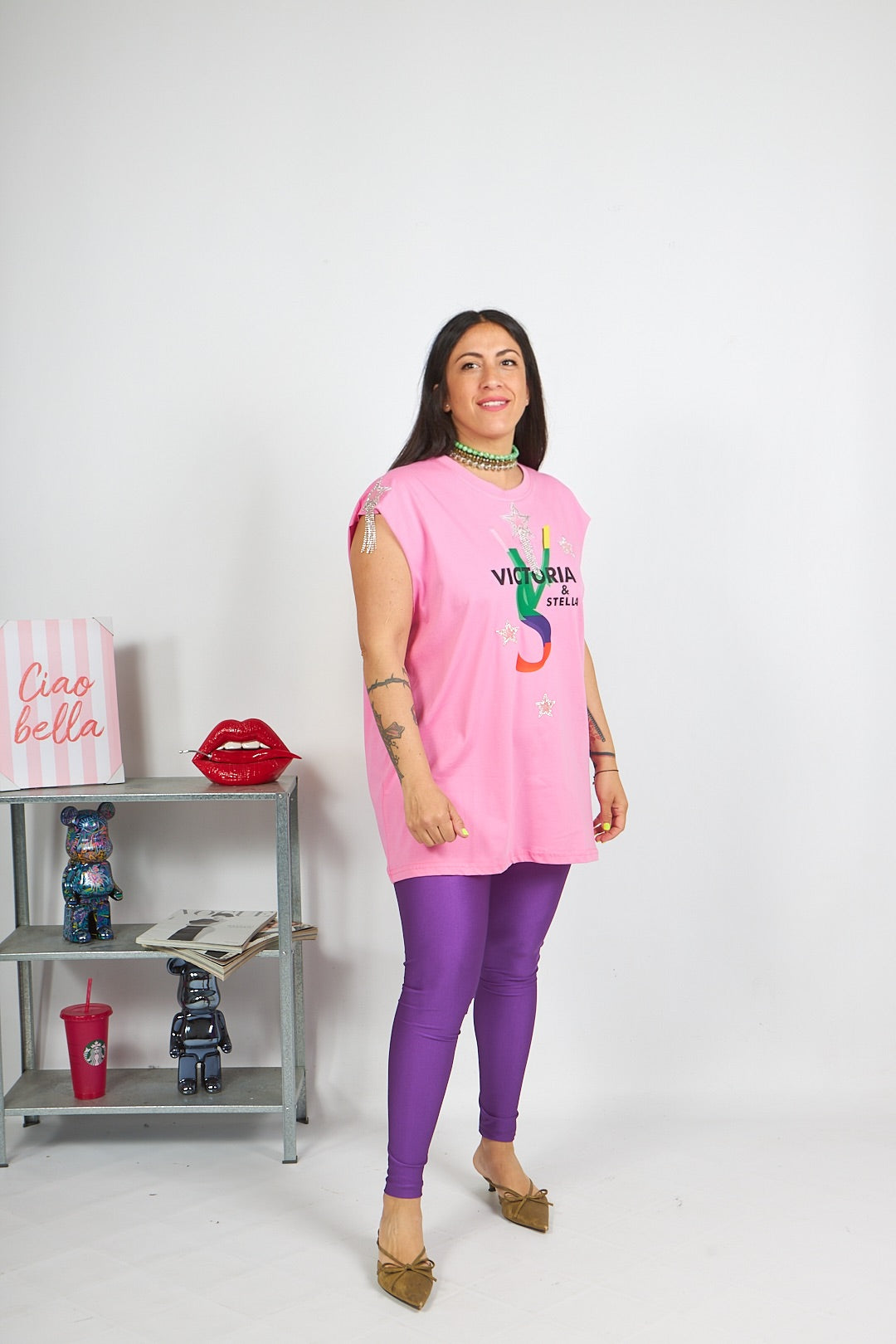 T-shirt Fatima Rosa