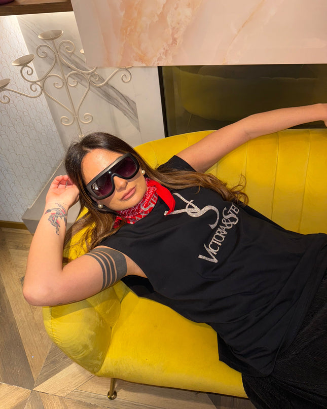 T-shirt Ily simply nera