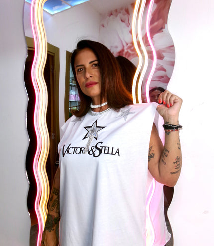 T-shirt Stellina giro manica