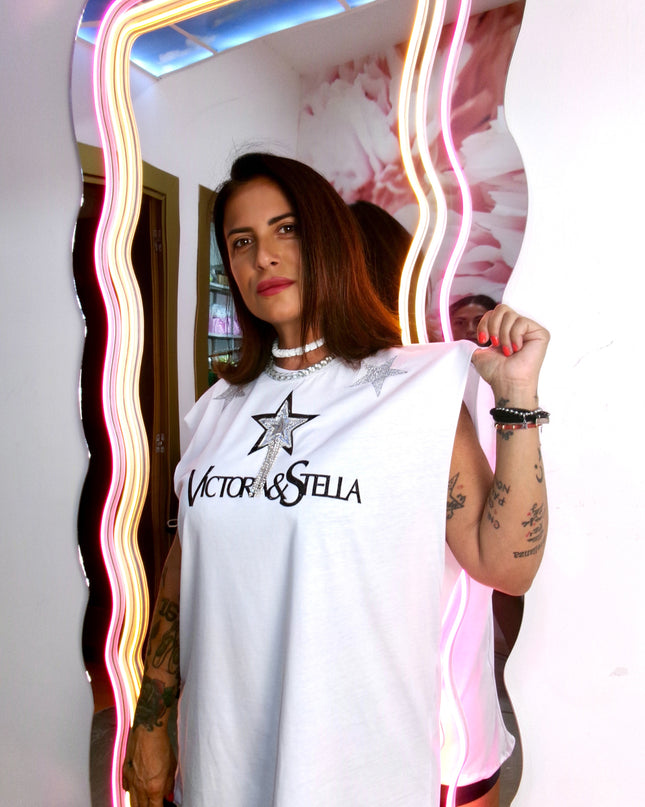 T-shirt Stellina giro manica