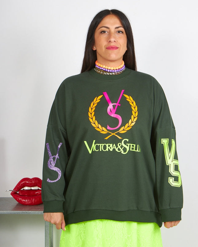 Felpa VS multi stampa