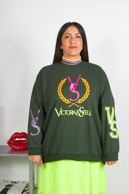 Felpa VS multi stampa