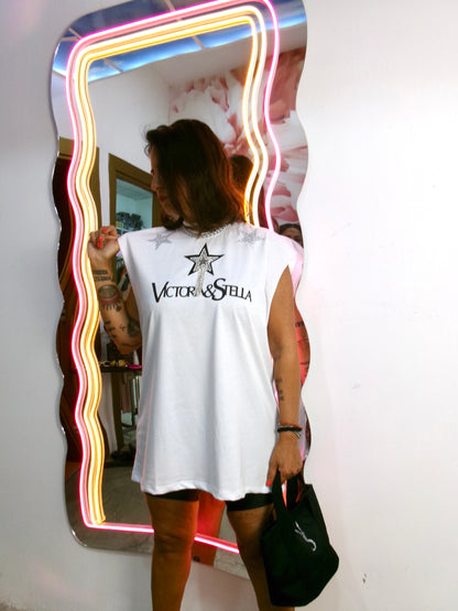 T-shirt Stellina giro manica