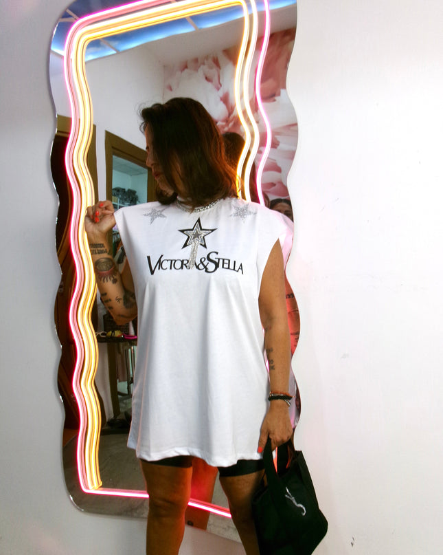 T-shirt Stellina giro manica