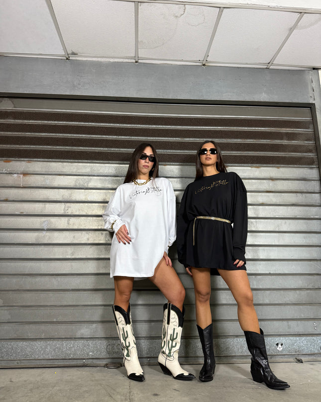 T-shirt BASIC Vs manica lunga