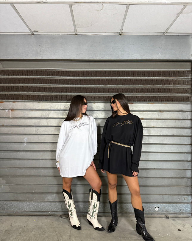 T-shirt BASIC Vs manica lunga