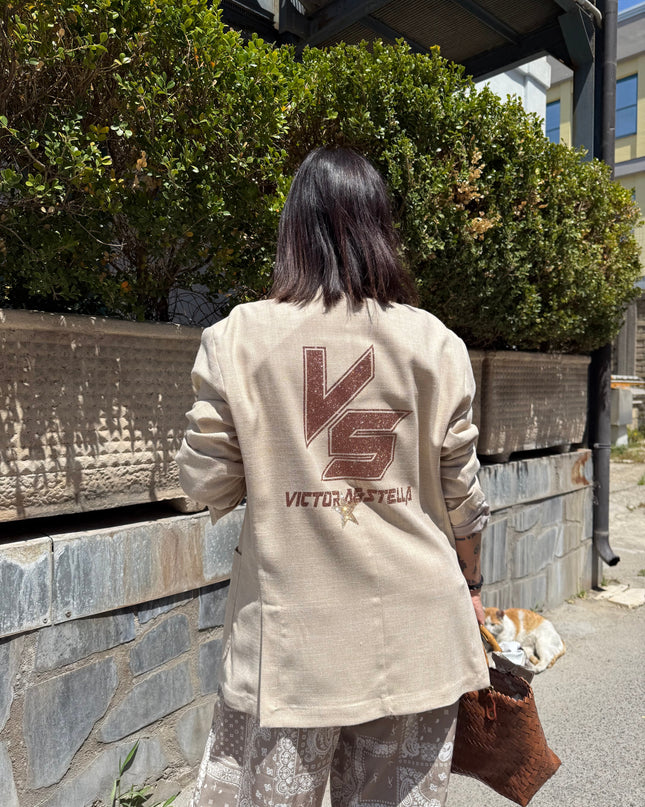 Giacca Beige