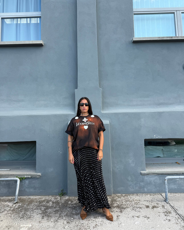 T-Shirt tiè-dey Love