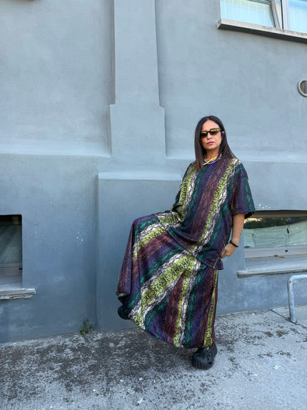 Coordinato Pitone con gonna