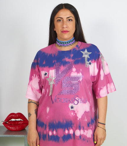 T-shirt Linda con applicazioni