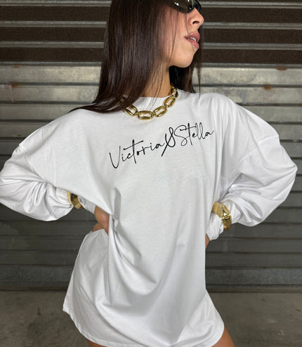 T-shirt BASIC Vs manica lunga