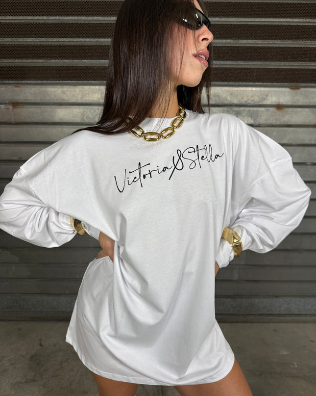 T-shirt BASIC Vs manica lunga