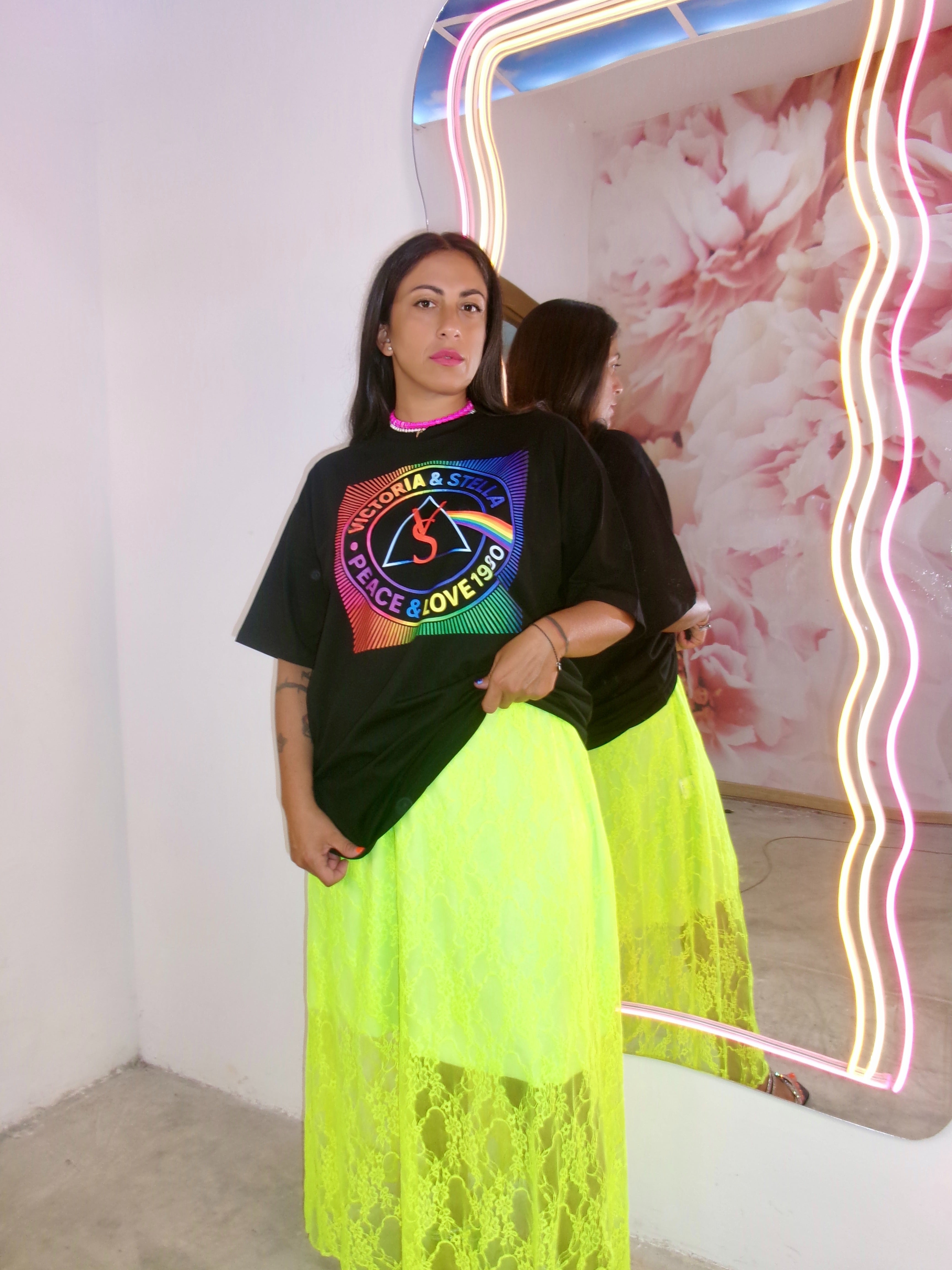 Total Outfit Peace&Love mezza manica