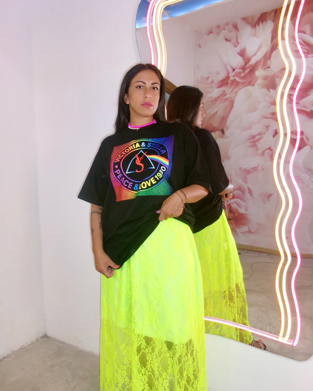 Total Outfit Peace&Love mezza manica