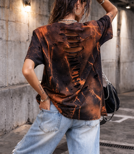 T-shirt cuore tiedye