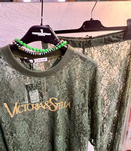 Coordinato in Pizzo Verde Militare