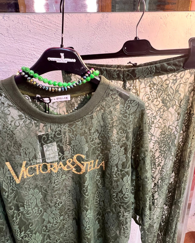 Coordinato in Pizzo Verde Militare