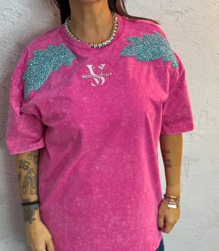 T-shirt Fucsia