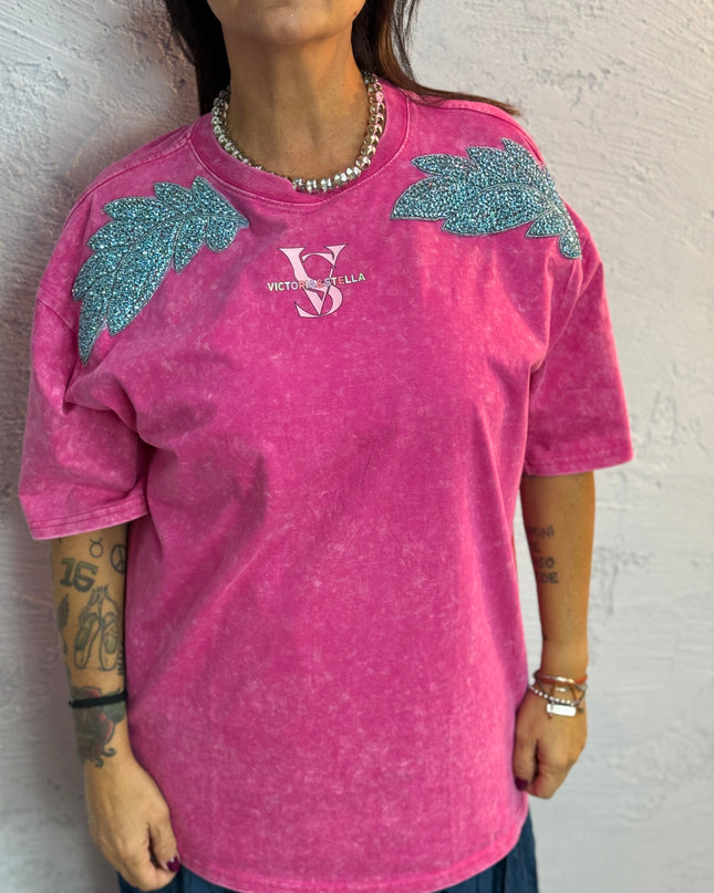 T-shirt Fucsia