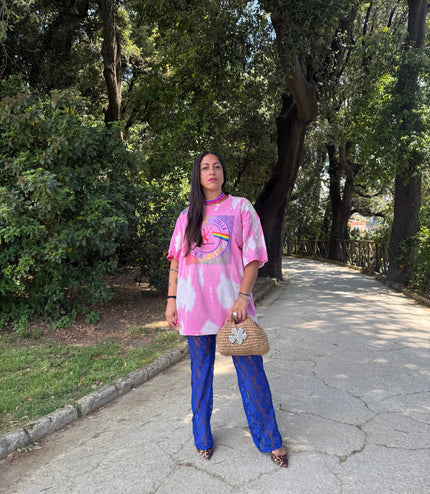 T-shirt Tie-Day Peace&Love