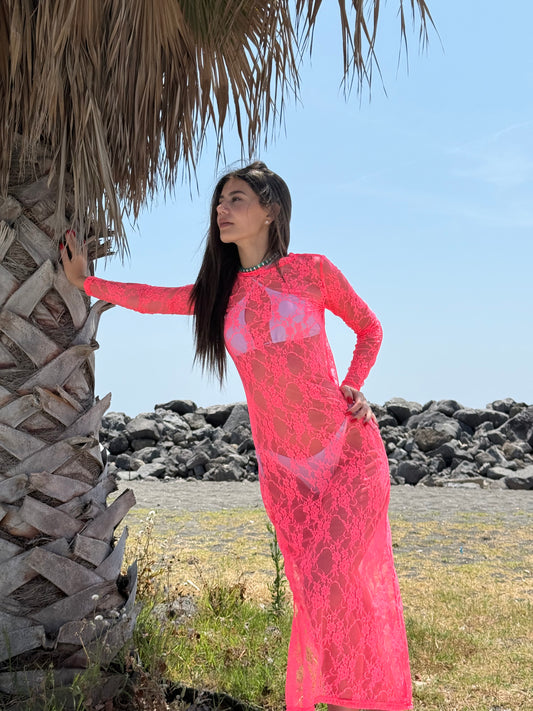Dress Zenda Corallo