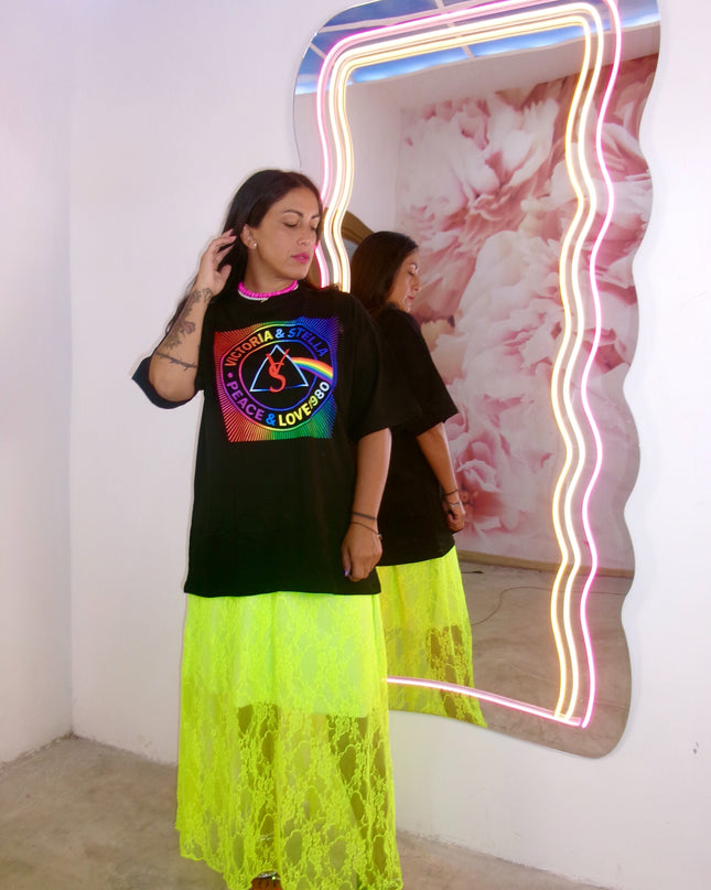 Total Outfit Peace&Love mezza manica