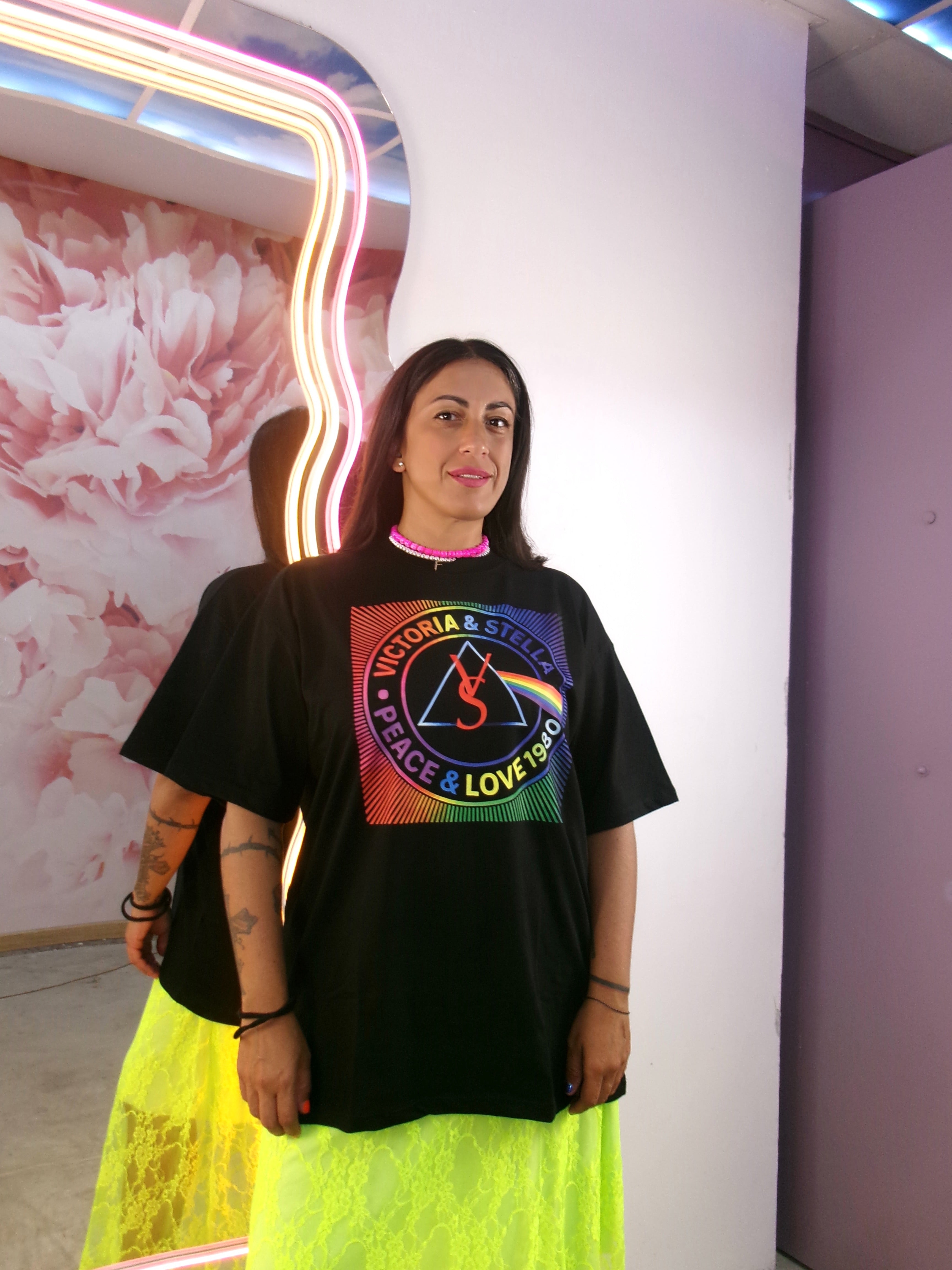 Total Outfit Peace&Love mezza manica