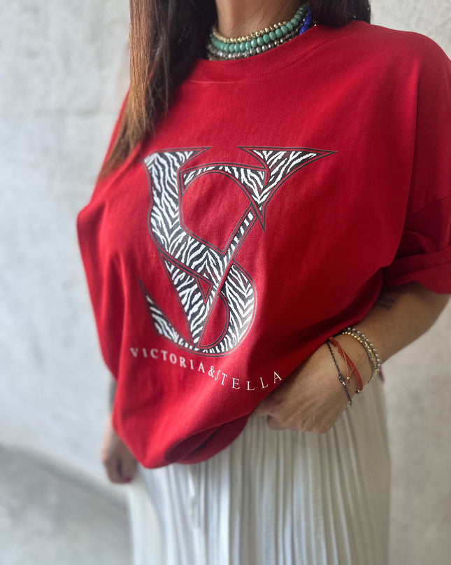 Coordinato white&red