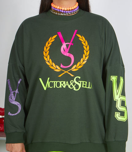 Felpa VS multi stampa