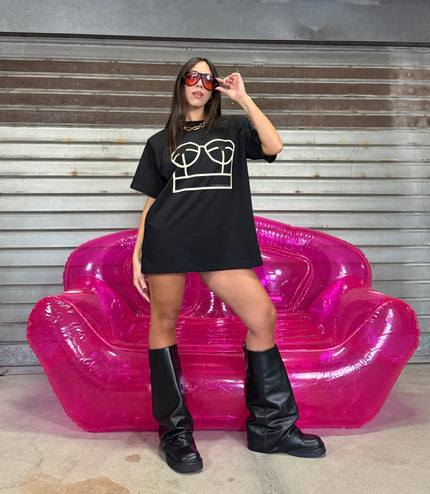 T-shirt Corsetto + Spalline