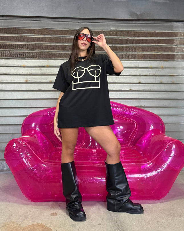 T-shirt Corsetto + Spalline