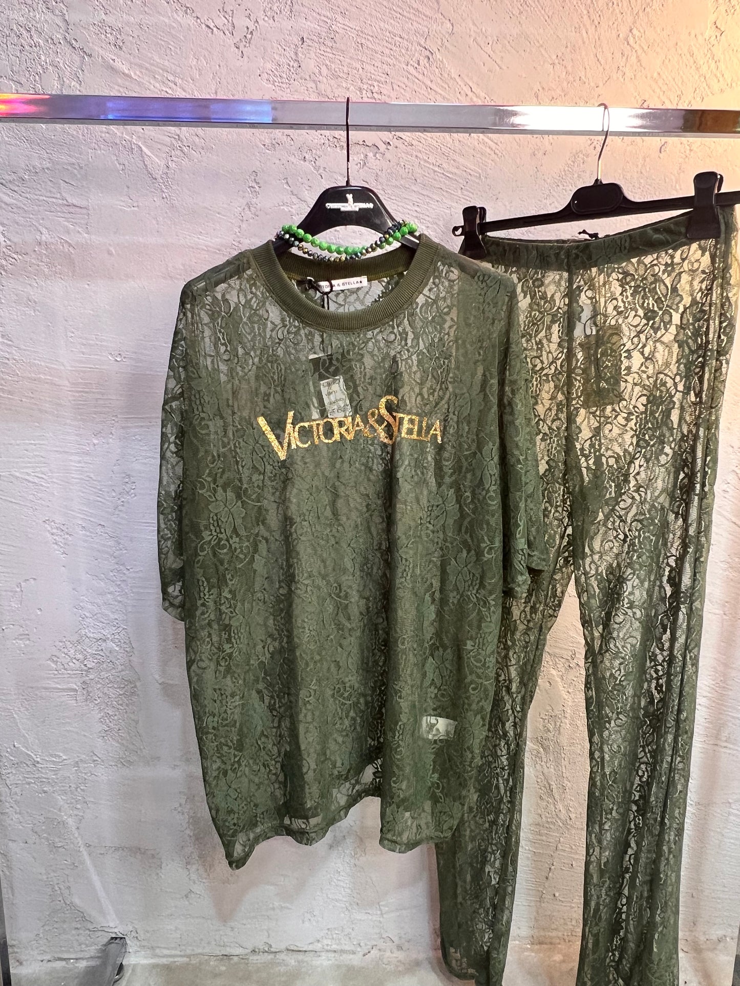 Coordinato in Pizzo Verde Militare