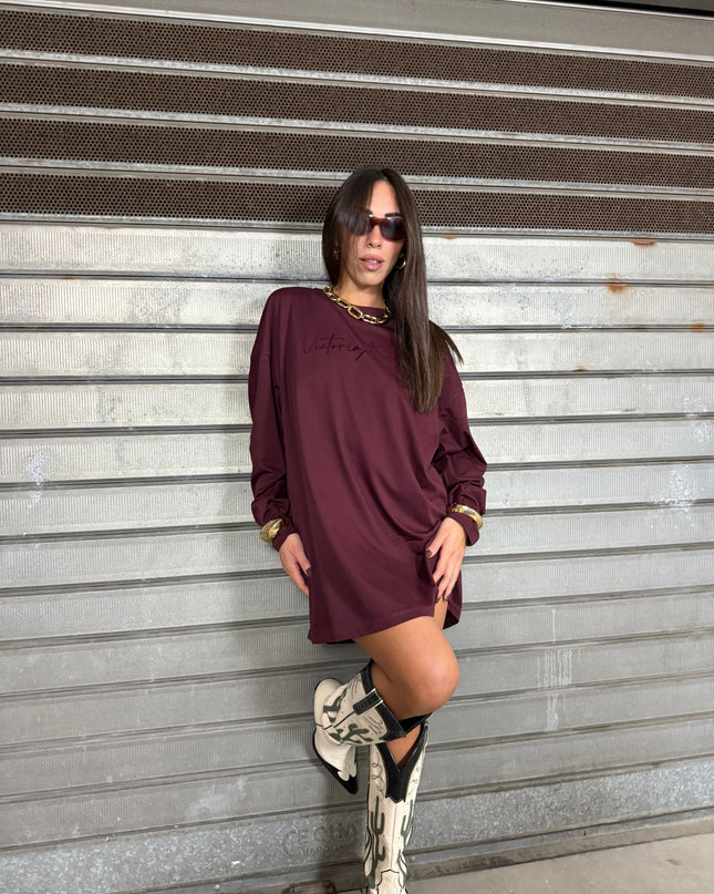 T-shirt BASIC Vs manica lunga