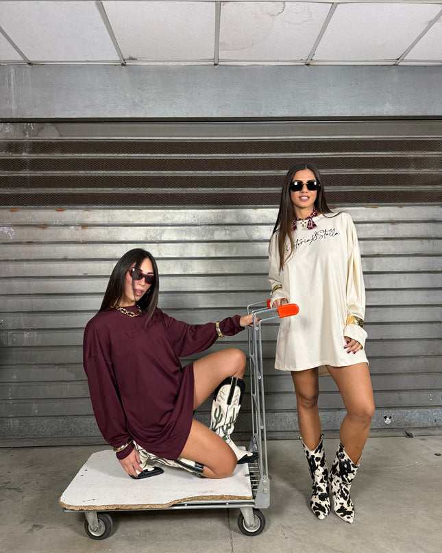 T-shirt BASIC Vs manica lunga