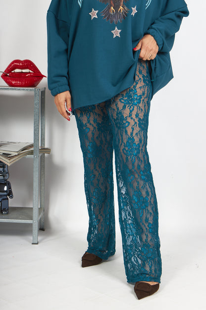 Pants in pizzo