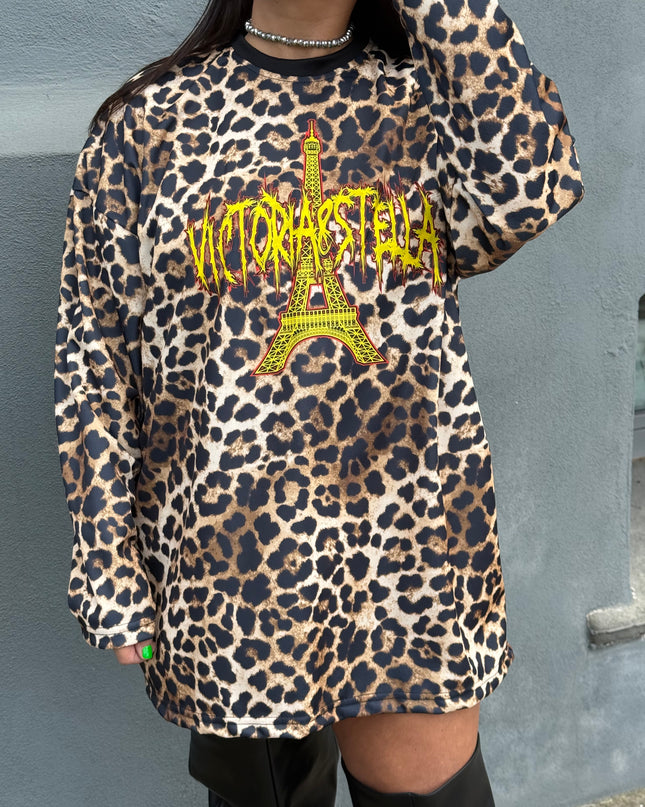 T-shirt acetata Animalier