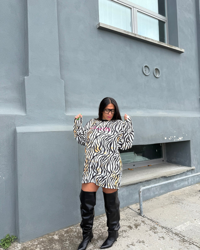 T-shirt acetata Animalier