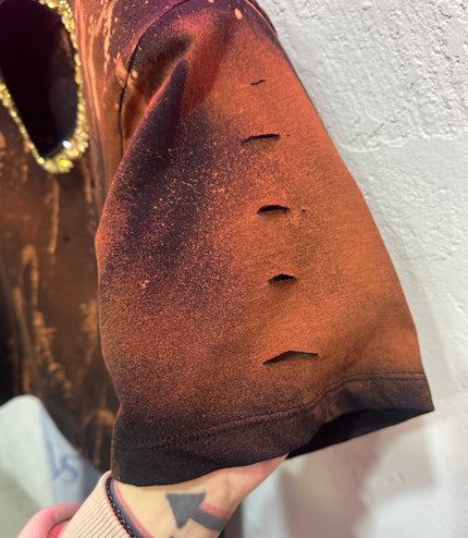 T-shirt cuore tiedye