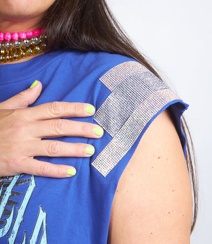 T-shirt Eagle con applicazioni