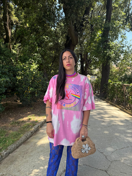 T-shirt Tie-Day Peace&Love