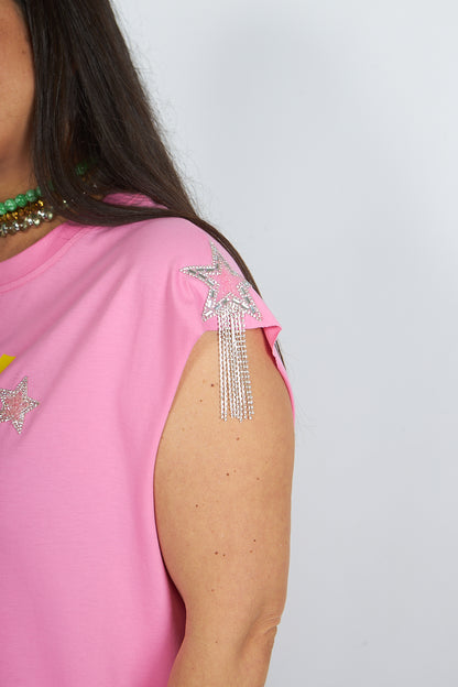 T-shirt Fatima Rosa