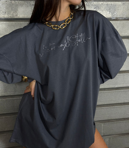 T-shirt BASIC Vs manica lunga