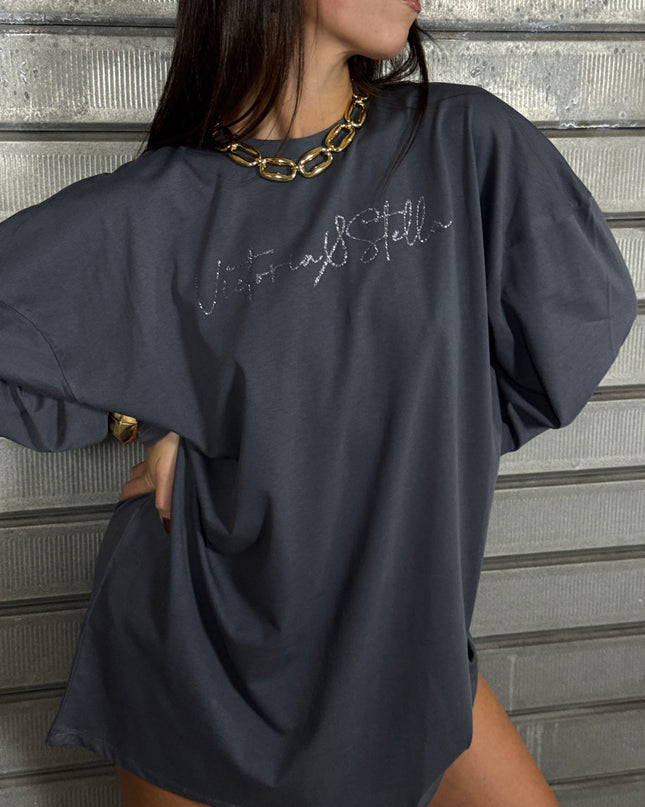 T-shirt BASIC Vs manica lunga