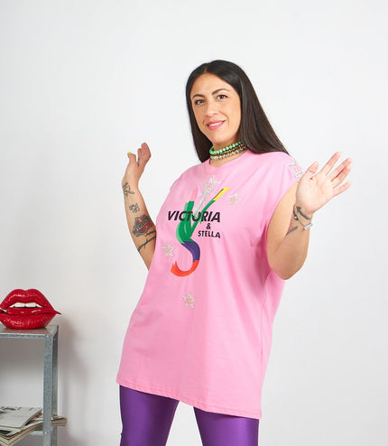 T-shirt Fatima Rosa