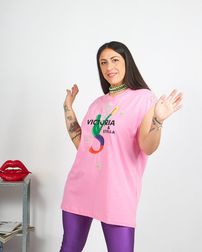 T-shirt Fatima Rosa