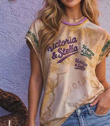 T-shirt smanicata tiedye